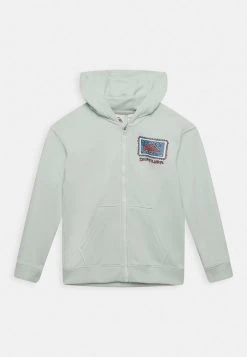 Quiksilver RADICAL ROOTS - Sweat à Capuche Zippé - Blue Glass