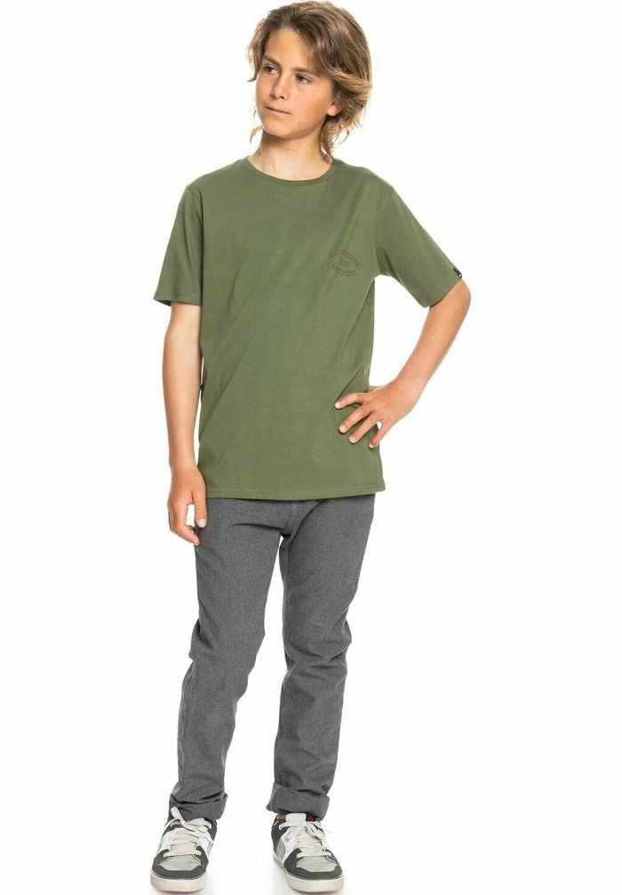 Quiksilver WILD CARD - T-shirt Imprimé - Four Leaf Clover 2 Quiksilver WILD CARD - T-shirt Imprimé - Four Leaf Clover – Image 2