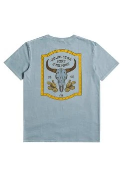 Quiksilver T-shirt Imprimé - Citadel Blue -Quiksilver Soldes Magasin 9297ae34a09746f6952a53d9afeb7f2c