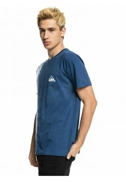 Quiksilver T-shirt Imprimé - Blue Indigo -Quiksilver Soldes Magasin 93c125967b214021a7c5300ad8c7c87a