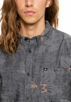 Quiksilver GROVELER - Chemise - Grey -Quiksilver Soldes Magasin 995f62ac211b4968895de54b30009f98