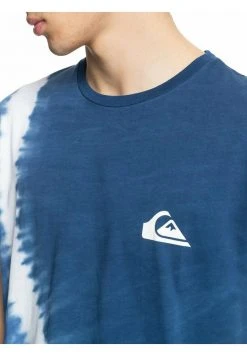 Quiksilver T-shirt Imprimé - Blue Indigo -Quiksilver Soldes Magasin 99d5761134ce4fcebaf288cec700cf16