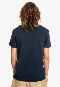 Quiksilver TRANSAT PLACEMENT - T-shirt Imprimé - Dark Blue -Quiksilver Soldes Magasin a03b5479d14b4977bd0c9abe18d666c2