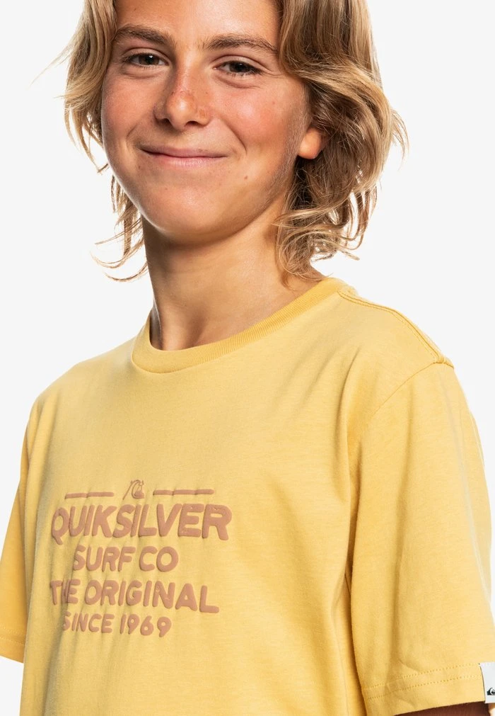 Quiksilver FEEDING LINE - T-shirt Imprimé - Rattan 4 Quiksilver FEEDING LINE - T-shirt Imprimé - Rattan – Image 4