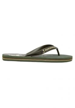 Quiksilver Tongs - Green/black/green -Quiksilver Soldes Magasin a68017e65dd84a48b45873faa0fdd478