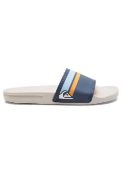 Quiksilver RIVI SLIDE - Sandales De Bain - Blue -Quiksilver Soldes Magasin a6db1c645a1c41ce9a87487710a906f5