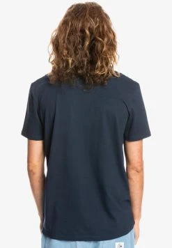 Quiksilver FEEDING LINE MANCHES COURTES - T-shirt Imprimé - Navy Blazer -Quiksilver Soldes Magasin a8401266990e467facbcc4e5fdfa9779