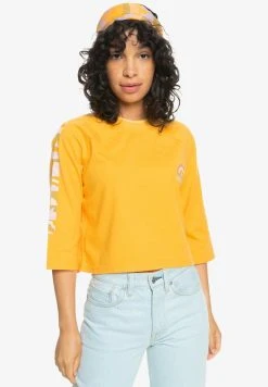 Quiksilver T-shirt Imprimé - Saffron