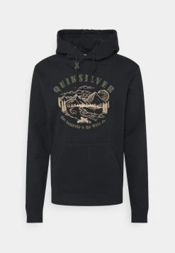 Promos Quiksilver Magasin 14 Quiksilver BIG - Sweat à Capuche - True Black