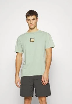 Quiksilver MOUNTAIN RISE TEES - T-shirt Imprimé - Frosty Green -Quiksilver Soldes Magasin aebdb5c58b804f9b88ed2f93359cc65d