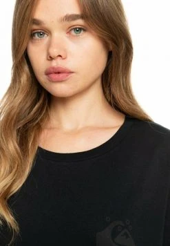 Quiksilver STANDARD - T-shirt Imprimé - Black -Quiksilver Soldes Magasin b10133005d8849dda8b1f8b46e5f437b