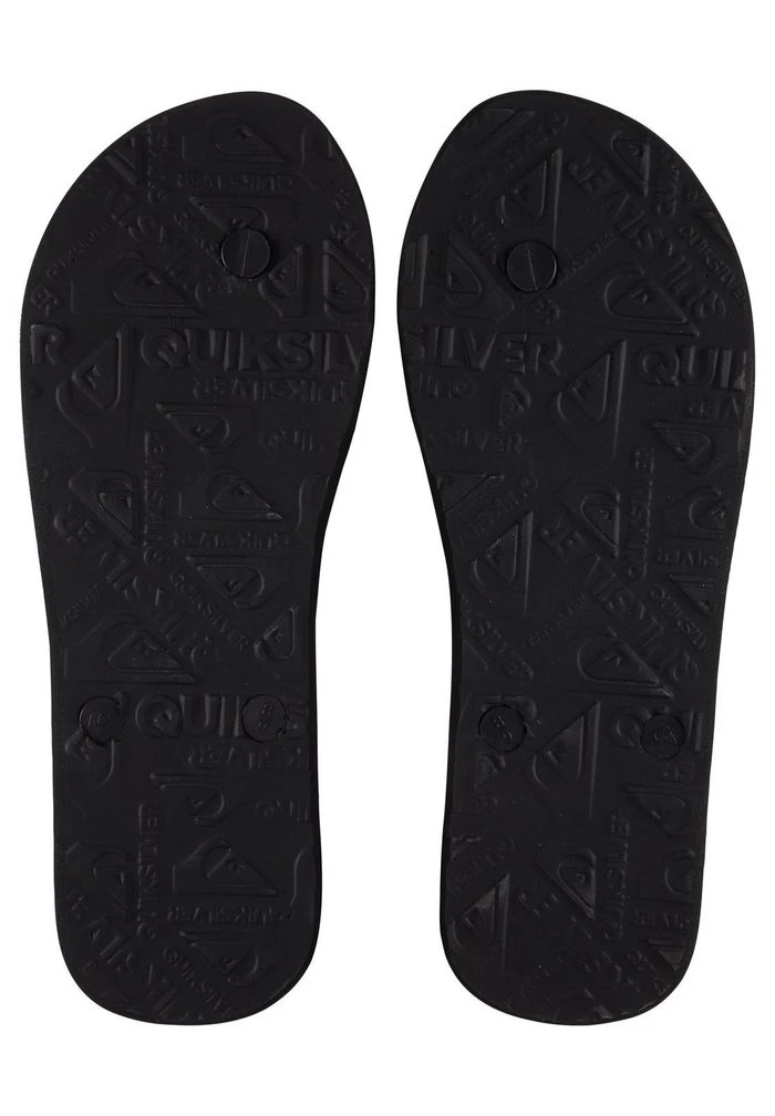 Quiksilver Tongs - Black/grey/black 3 Quiksilver Tongs - Black/grey/black – Image 3