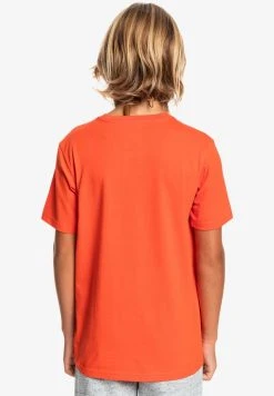 Quiksilver FEEDING LINE - T-shirt Imprimé - Cherry Tomato -Quiksilver Soldes Magasin b612d2b6b92f4140984b102183452b6b