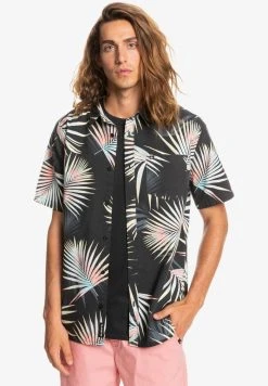 Quiksilver POP TROPIC - Chemise - Black