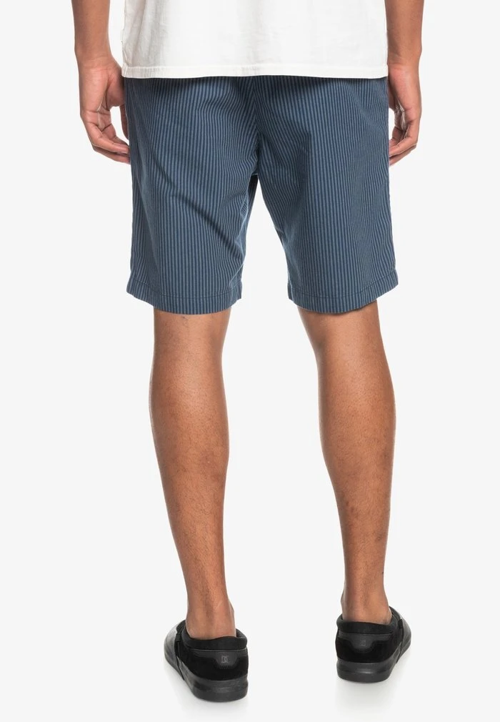 Quiksilver SHERINGA - Short - Insignia Blue Poplin Pinstripe 2 Quiksilver SHERINGA - Short - Insignia Blue Poplin Pinstripe – Image 2