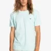 Quiksilver ESSENTIALS - T-shirt Basique - Blue Glass