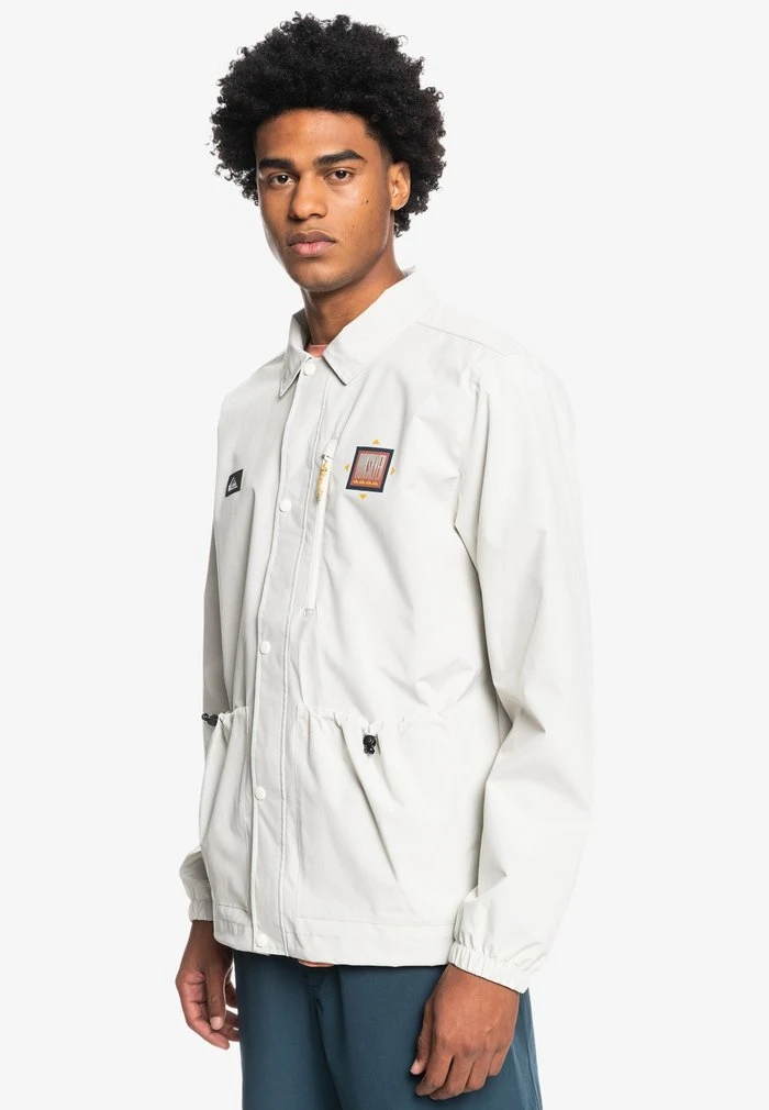 Quiksilver WIND CHILL - Veste Coupe-vent - Antique White 4 Quiksilver WIND CHILL - Veste Coupe-vent - Antique White – Image 4