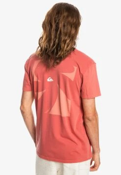 Quiksilver BIG ISLAND - T-shirt Imprimé - Burnt Ochre -Quiksilver Soldes Magasin cd3b6c6dbc644a0fa92fae6179720be2