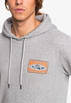 Quiksilver LINE BY LINE - Sweatshirt - Athletic Heather -Quiksilver Soldes Magasin d1ec8abf1e62468981b645d292faee67