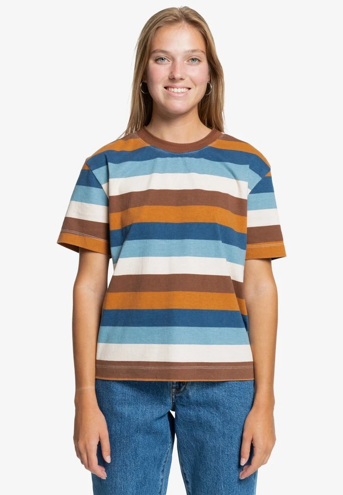 Quiksilver T-SHIRT FÜR FRAUEN EQWKT03102 - T-shirt Imprimé - Multicolored 1 Quiksilver T-SHIRT FÜR FRAUEN EQWKT03102 - T-shirt Imprimé - Multicolored