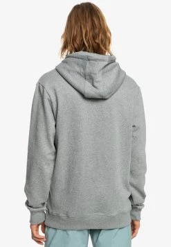 Quiksilver Sweat à Capuche - Athletic Heather -Quiksilver Soldes Magasin d498079f140d4f76b8776e68f201b0b0