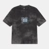 Quiksilver SLOW DIVE YOUTH - T-shirt Imprimé - Blue