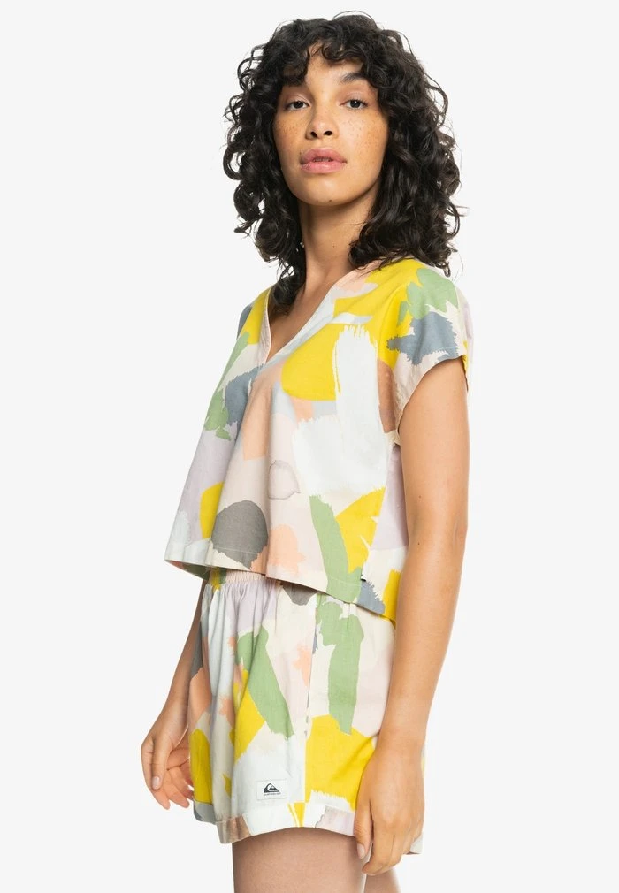 Quiksilver Blouse - Limeade Free Form 4 Quiksilver Blouse - Limeade Free Form – Image 4