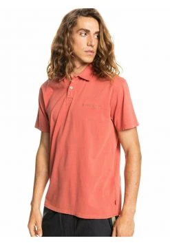 Quiksilver Polo - Burnt Ochre -Quiksilver Soldes Magasin e10ba32706464e198caaa984b104c203