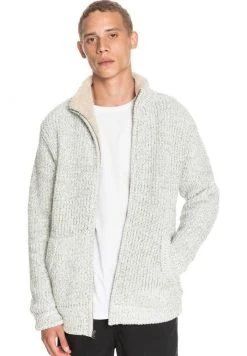 Quiksilver BOKETTO - Gilet - Light Grey Heather -Quiksilver Soldes Magasin e45fc32f73ae470c81421cb2a74375fe