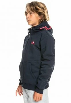 Quiksilver BEST WAVE YOUTH - Sweat à Capuche Zippé - Navy Blazer -Quiksilver Soldes Magasin e50c9639f28047c698ebccbf0fbc611d
