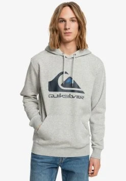 Quiksilver BIG LOGO HOODIE - Sweat à Capuche - Athletic Heather
