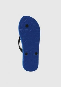Quiksilver MOLOKAI - Tongs - Black/blue -Quiksilver Soldes Magasin f0a230b6c409476185ab7ff2283d6c9f