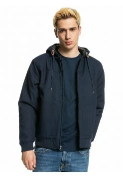 Quiksilver Veste Imperméable - Mottled Dark Grey