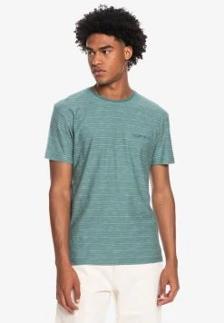 Quiksilver KENTIN MANCHES COURTES POUR EQYKT - T-shirt Imprimé - Green