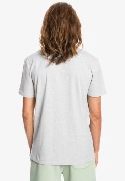 Quiksilver LET IT RIDE - T-shirt Imprimé - Athletic Heather -Quiksilver Soldes Magasin f26e127b0f274bb885e51d247b8ba672
