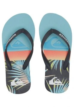 Quiksilver MOLOKAI - AQBL100558 - Tongs - Blue -Quiksilver Soldes Magasin f2c2df9a3d2448989f9c2200505882e8