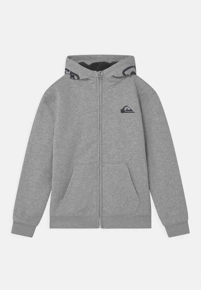 Quiksilver BEST WAVE YOUTH - Sweat à Capuche Zippé - Light Grey Heather 1 Quiksilver BEST WAVE YOUTH - Sweat à Capuche Zippé - Light Grey Heather