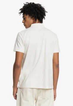 Quiksilver ESSENTIALS - Polo - Antique White -Quiksilver Soldes Magasin f57328ff98504630af020f69521427af