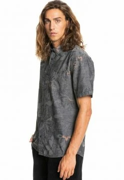 Quiksilver GROVELER - Chemise - Grey -Quiksilver Soldes Magasin f779b527daf04653a2c089c47a0bf680