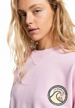 Quiksilver Sweatshirt - Orchid Flower -Quiksilver Soldes Magasin fca8adcb2da743a4b42745d45cb0fab5